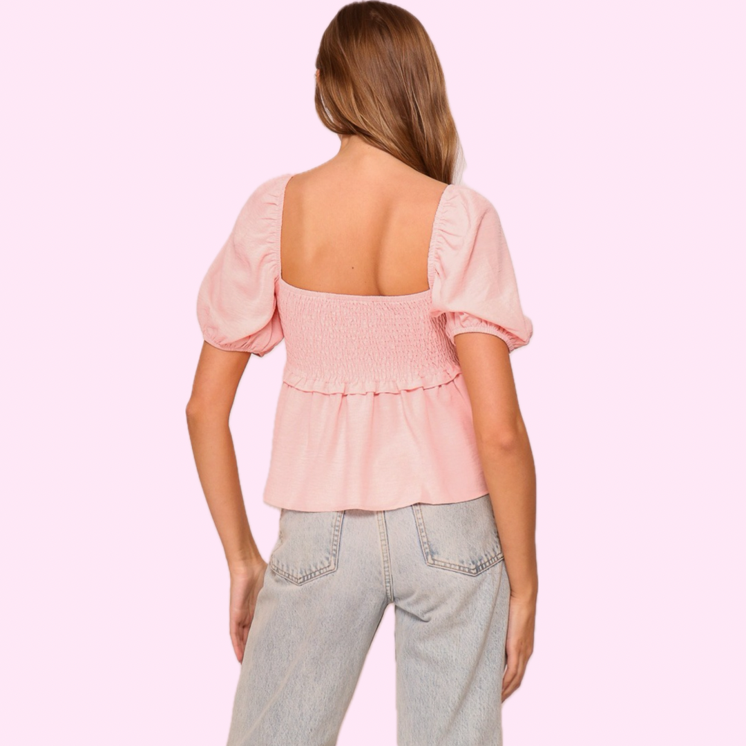 Brooklyn Top - Blush