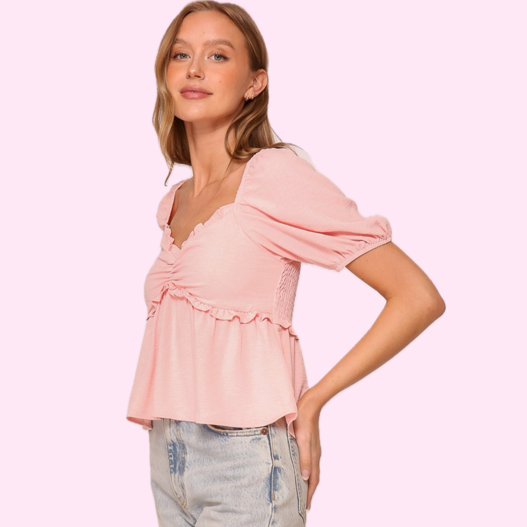 Brooklyn Top - Blush