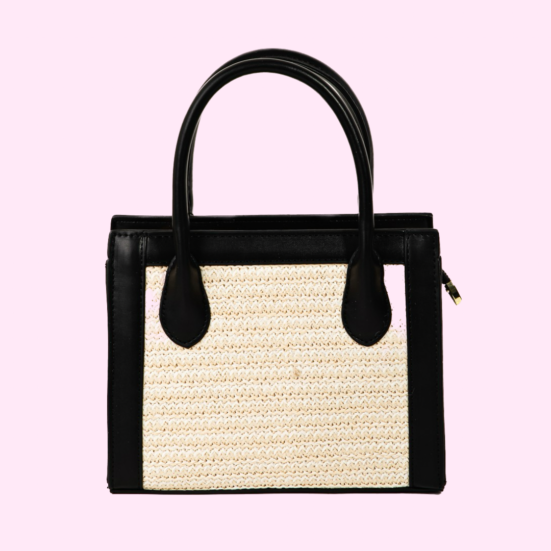 Square Braid Box Handbag