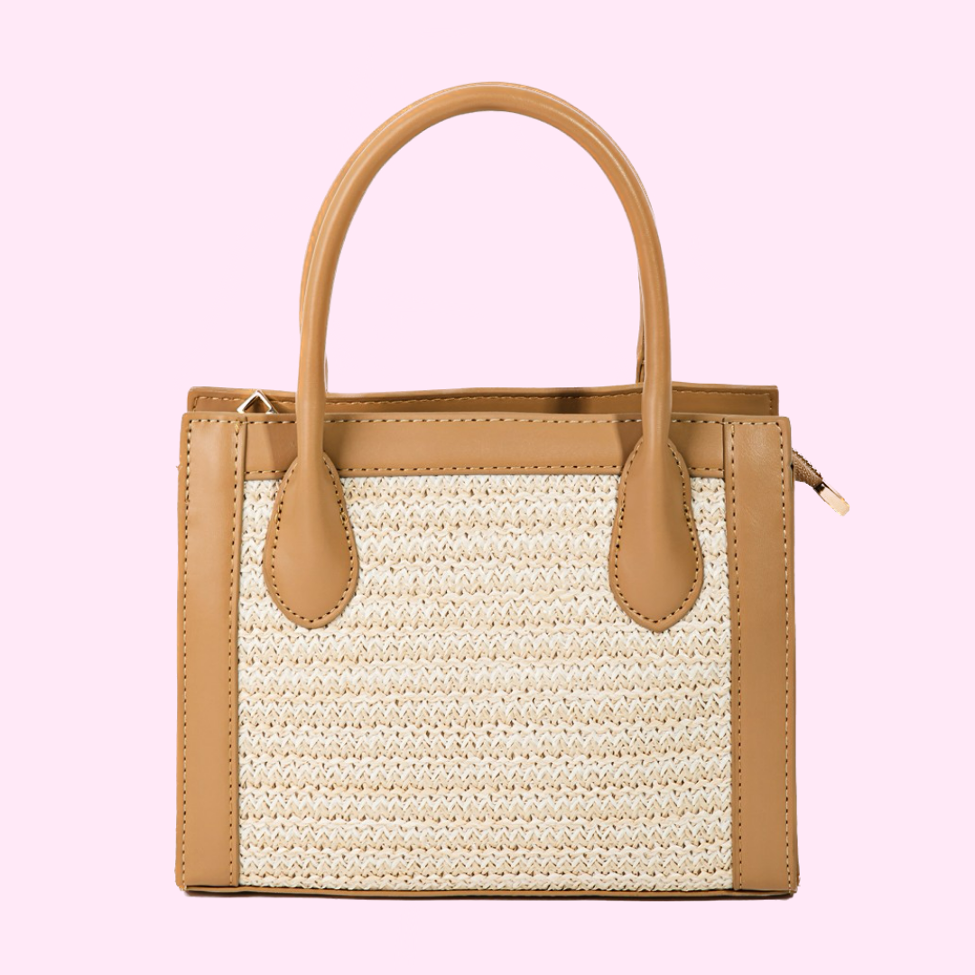 Square Braid Box Handbag