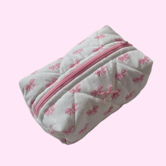 Bow Makeup Bag