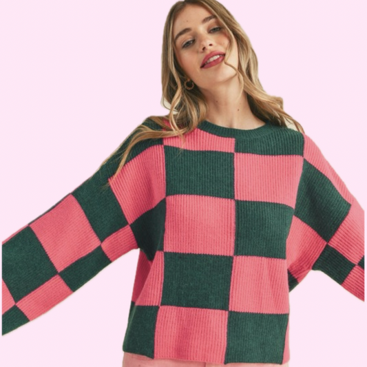 Megan Sweater - Hunter Green